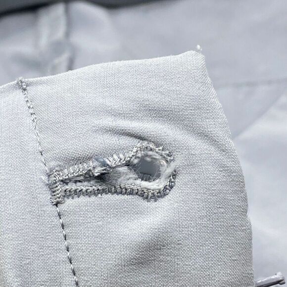 Rohan Women's Stretch Bags Hiking Trousers Pants Light Steel Blue UPF Size 12R - Picture 3 of 9